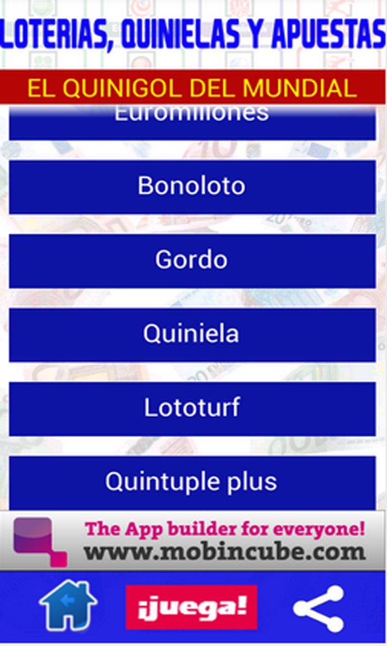 Captura de Pantalla 1 Loterias y Quinielas de España windows
