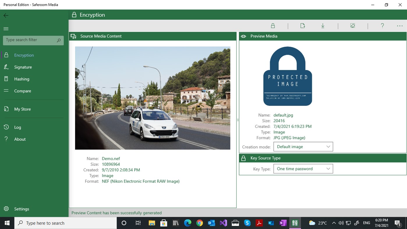 #2. Saferoom.Media (Windows) بواسطة: Security and Communications Software Inc.