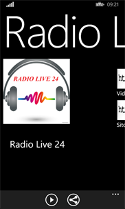 Radio Live 24 screenshot 1