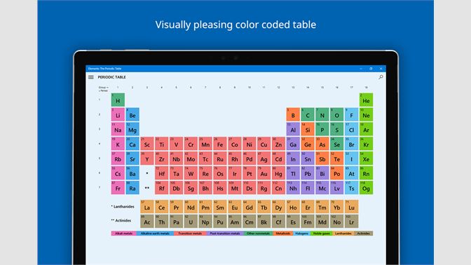 Get Elements The Periodic Table Microsoft Store