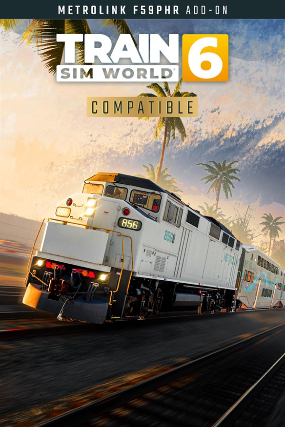 Train Sim World 6: Metrolink F59PHR Xbox Series X|S and Xbox One cover art