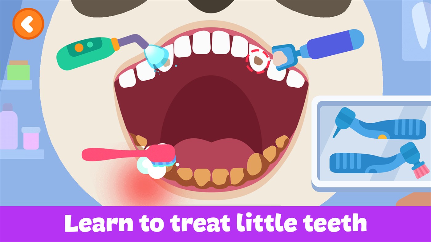 #2. Tiny Dentist — Fun Kids Game (Windows) By: BANDK SOFT LLC