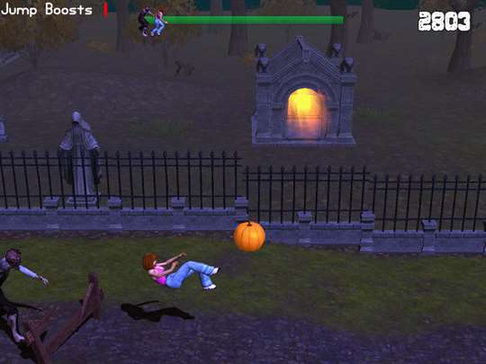 Zombie Halloween Dash screenshot 2