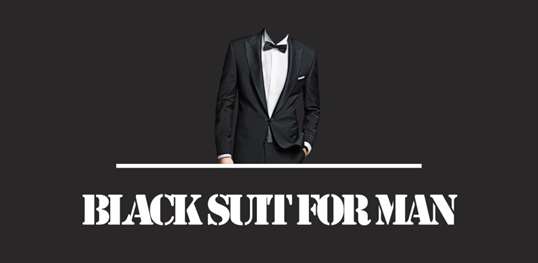 Black Suit for Man screenshot 1
