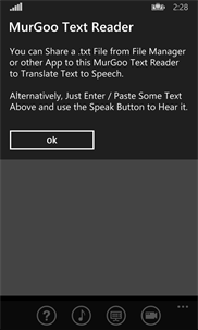 Text Reader App screenshot 1