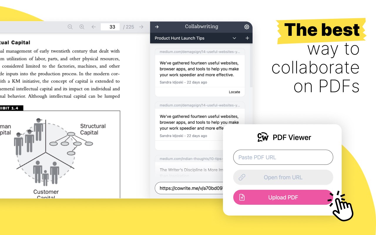 Collabwriting - Shareable Notes on Web Pages