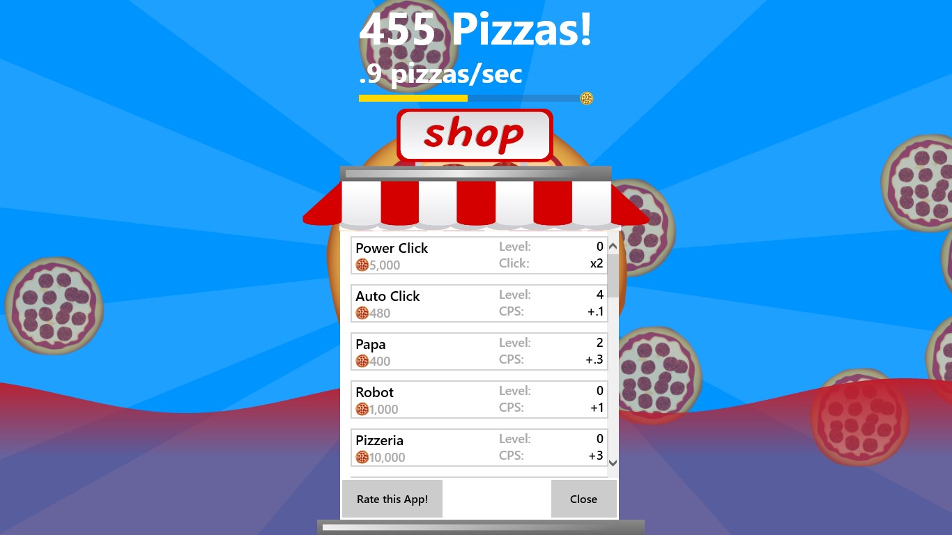 Pizza Clicker! for Windows 10