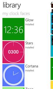 Live Tile Clock 8.1 screenshot 3