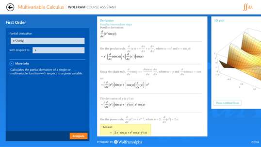 Multivariable Calculus Course Assistant screenshot 4