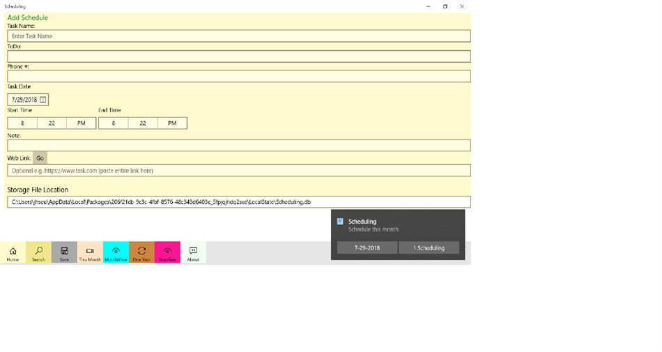 Scheduling (Windows) 由: jhseu01