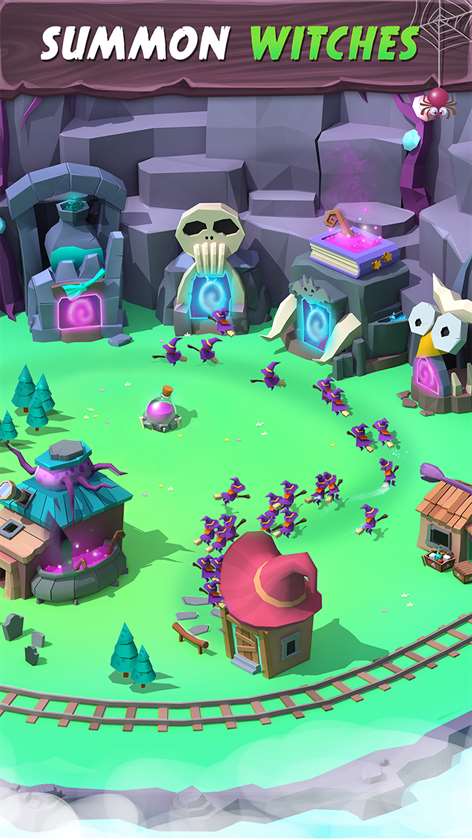 Tiny Witch Clicker : Brew Potions & Live Forever Screenshots 2