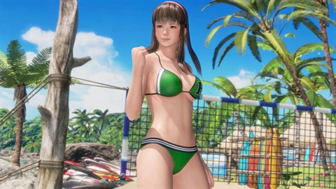 DOA6 Hitomi: Traje Edén junto al mar