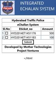 Traffic E-Challan Telangana screenshot 5