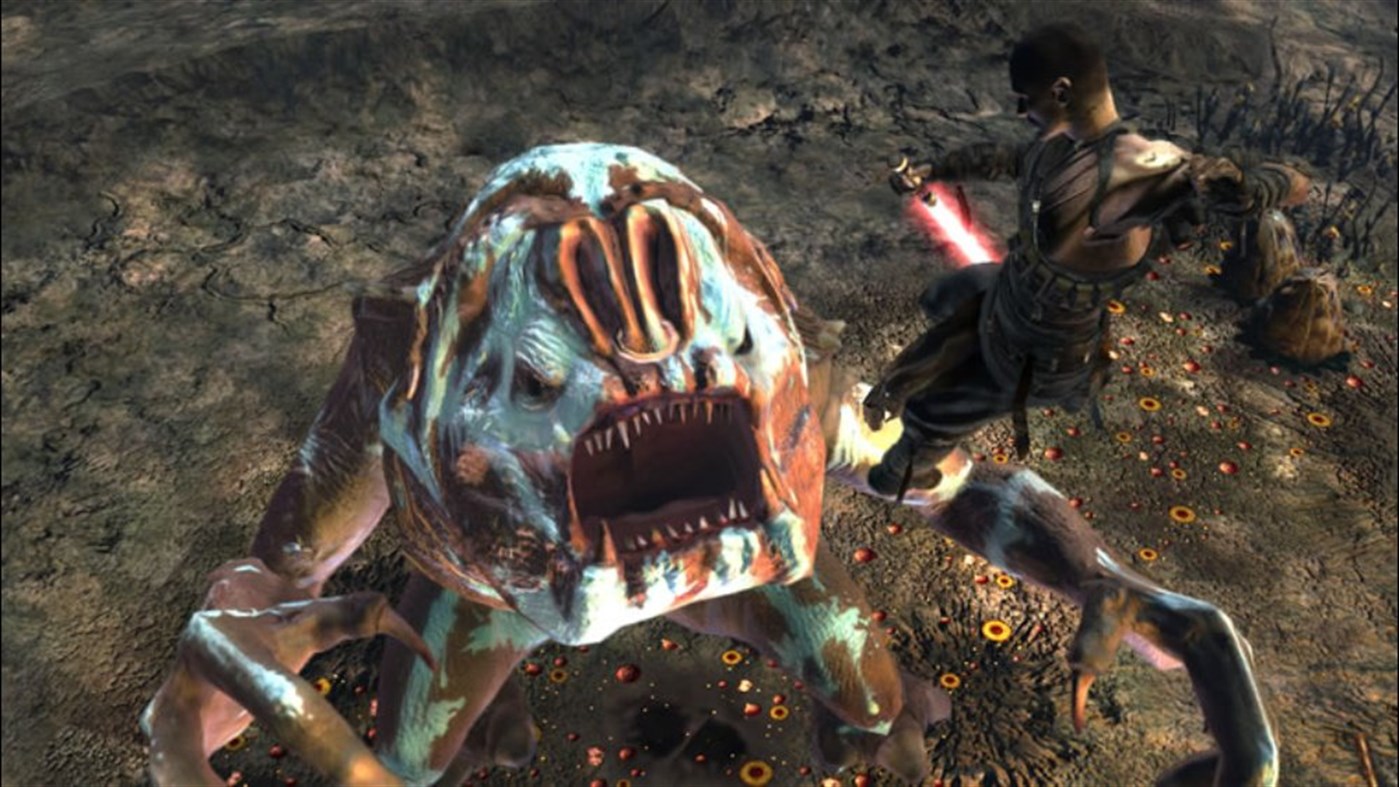 #1. Star Wars: The Force Unleashed (Xbox) Ved: Disney Interactive Studios