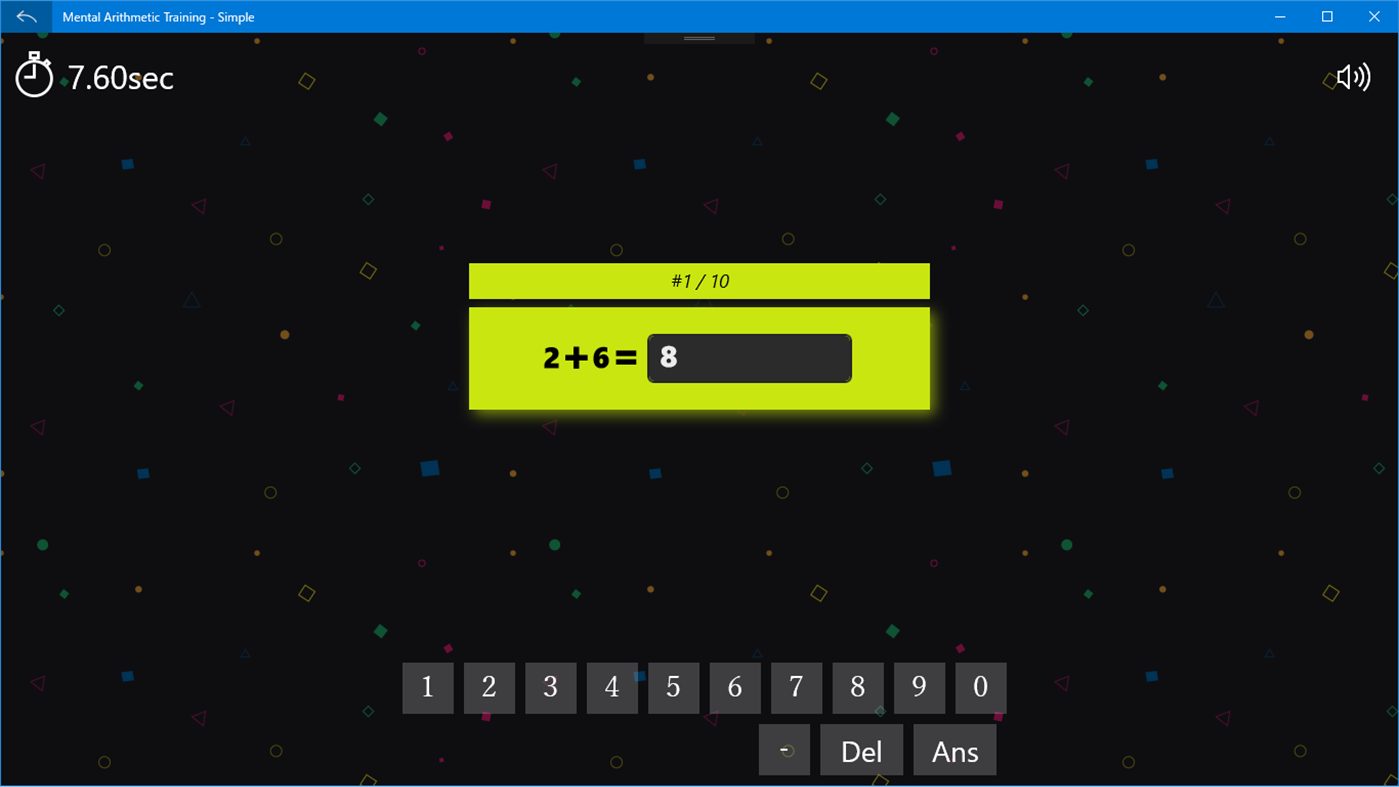 #2. Mental Arithmetic Training (Windows) De: ALTA WARE