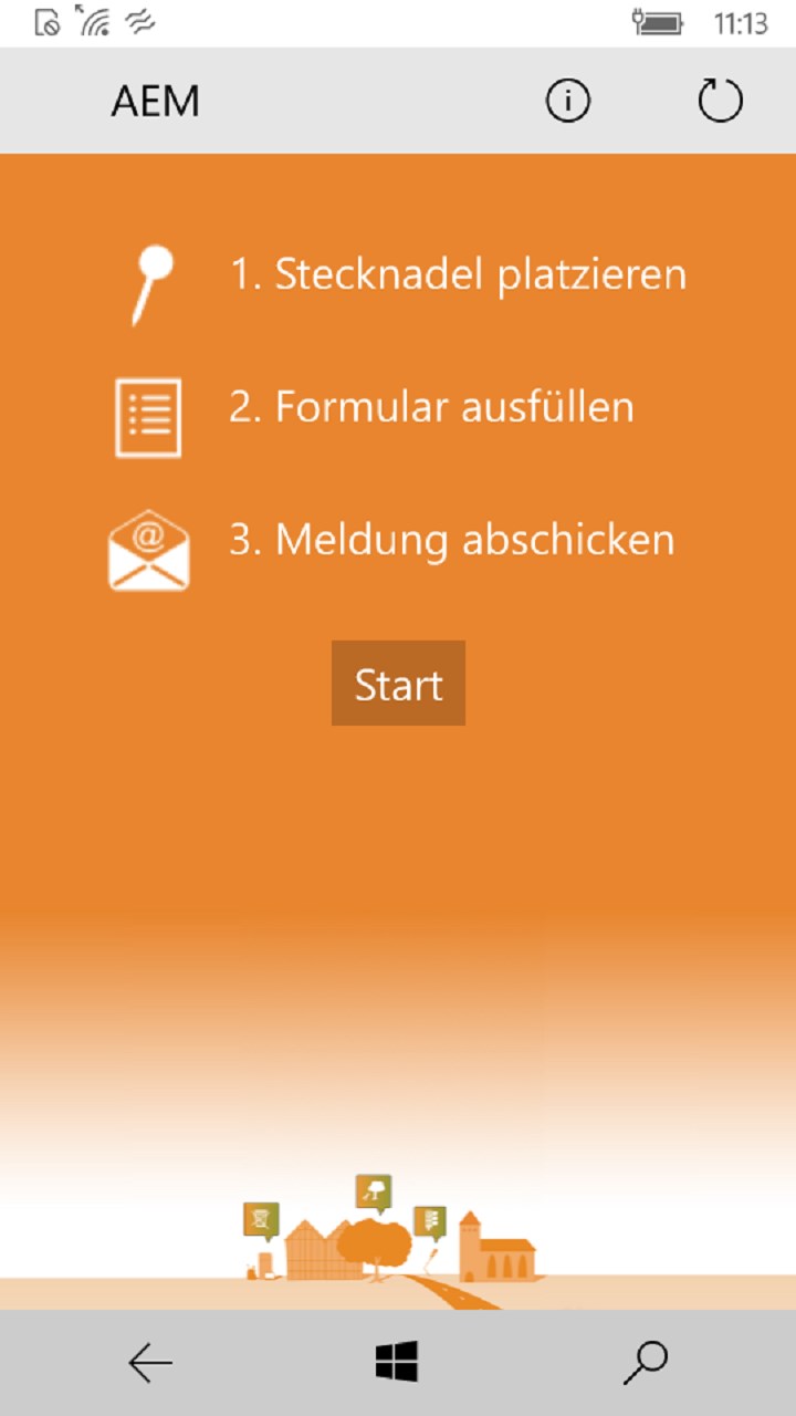 AEM screenshot