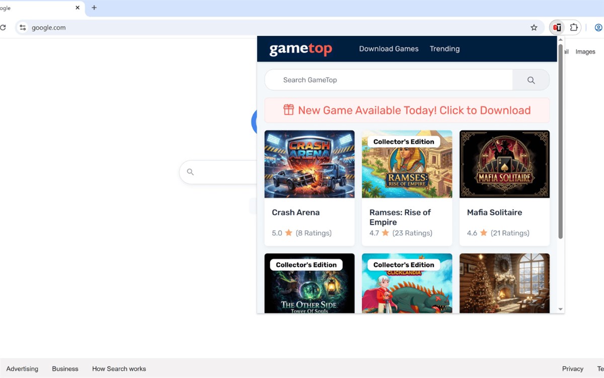 GameTop Free Games Stats, Downloads & Safety Check | Chrome-Stats