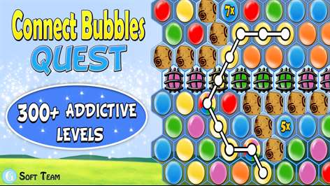 Connect Bubbles Quest Screenshots 1