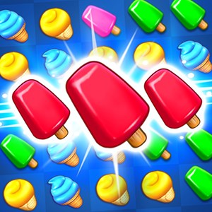 Ice Cream Paradise - Match 3 Puzzle Adventure