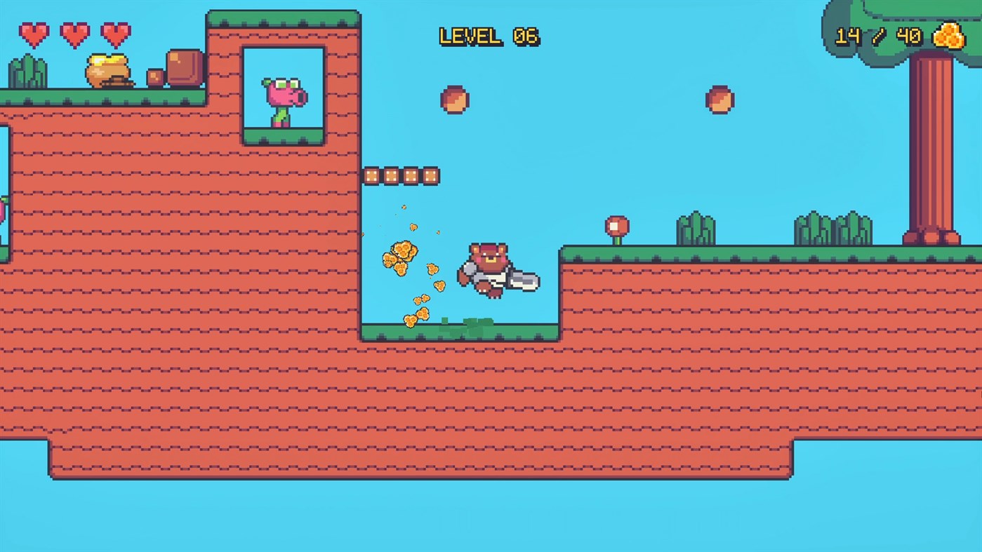 #3. Bear Knight Honey Quest (Windows) (Windows) 来自: Marcos Game Dev