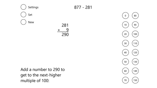 Counting-Up Subtraction screenshot 2