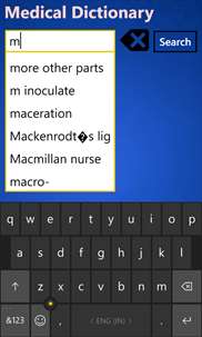 Medical Dictionary Lite screenshot 3