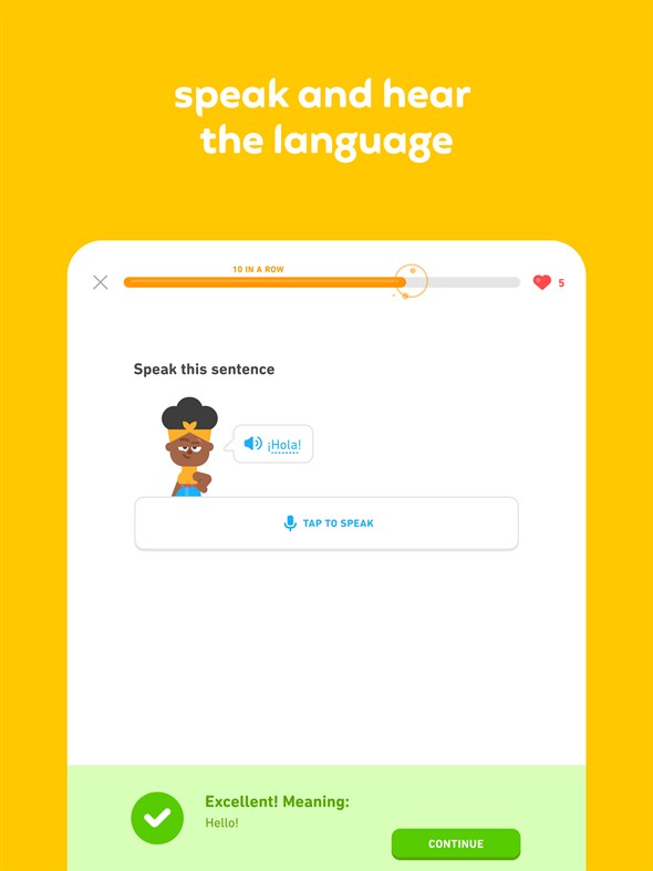 #4. Duolingo - Language Lessons (Windows) By: Duolingo Inc.