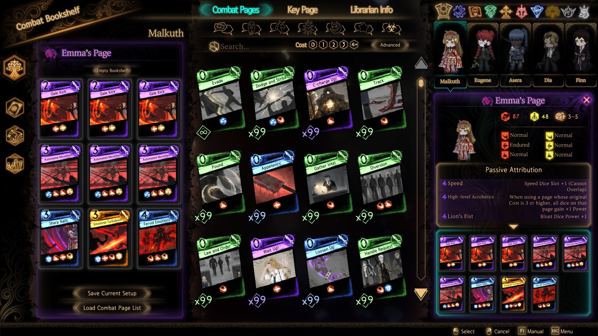 Screenshot 3 from Library of Ruina