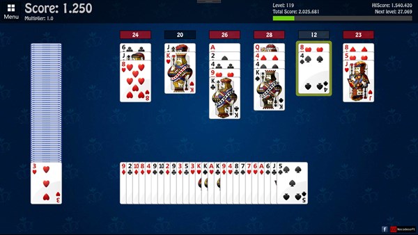 Blackjack Solitaire — 4