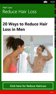 Reduce Hair Loss screenshot 2