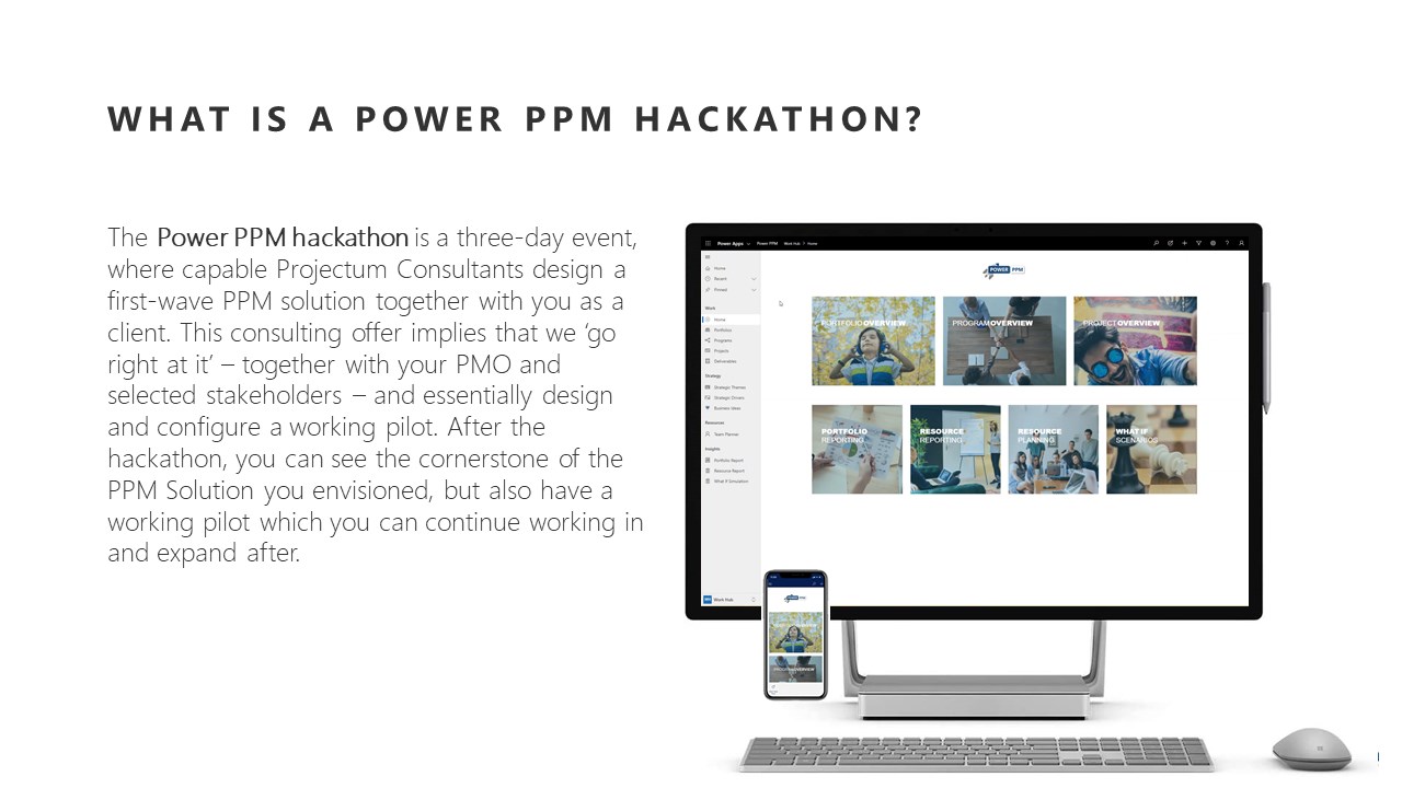 Snapshot 2 of Power PPM Hackathon: 3-Days Pilot Implementation