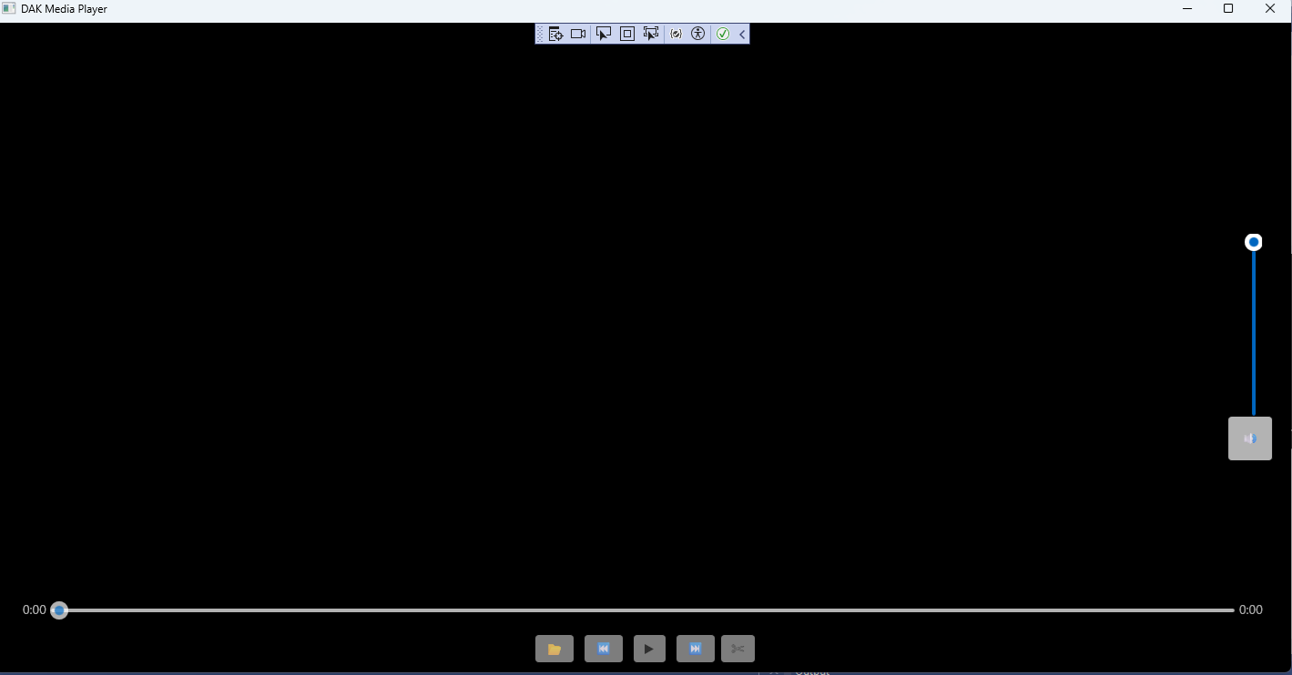 DAK Media Player screenshot