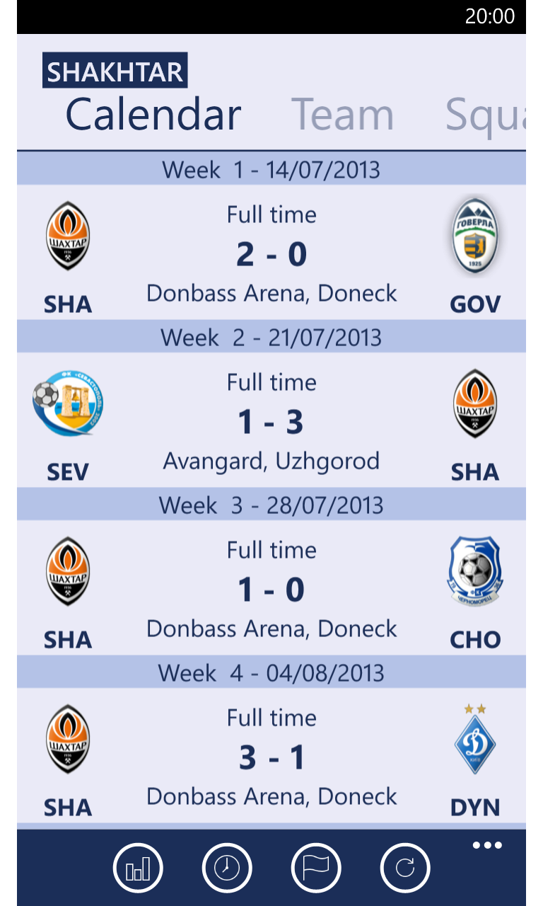 UPL 2012 Ukraine Football Premier League for Windows 10 free download