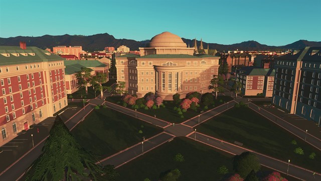 Cities: Skylines - Campus screenshot 1
