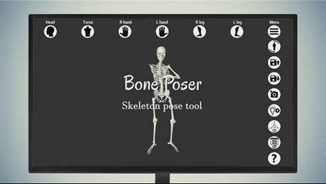 Bone Poser - 3D skeleton pose tool Screenshots 1