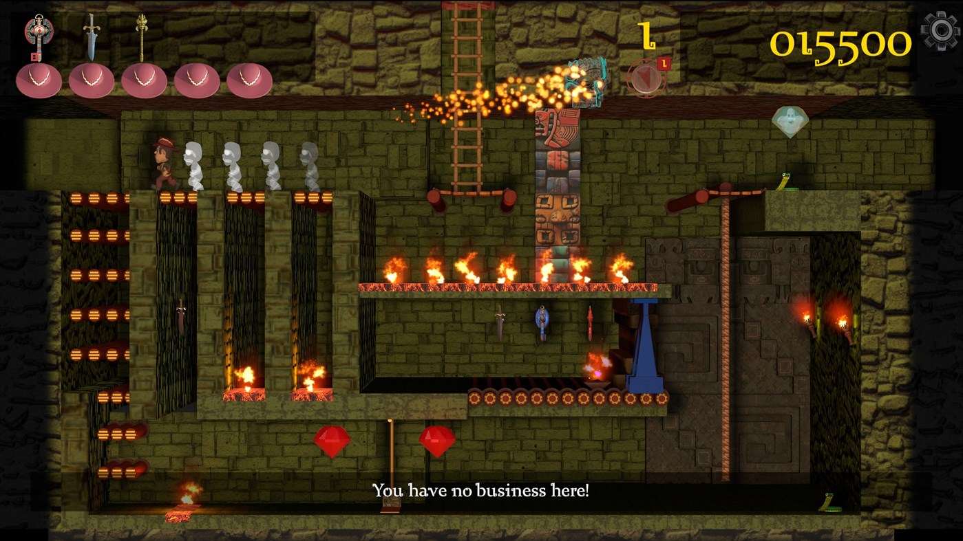 #6. Montezuma's Revenge - The 40th Anniversary Edition (Windows) By: Eastasiasoft Limited