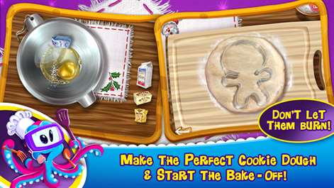 Gingerbread Crazy Chef- Cookie Maker: Santa Claus’ Favorite Holiday Christmas Cookies For Kids! Screenshots 2