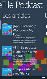 LiveTile Podcast screenshot 3