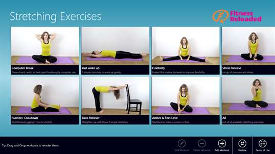 Stretching Exercises screenshot 1