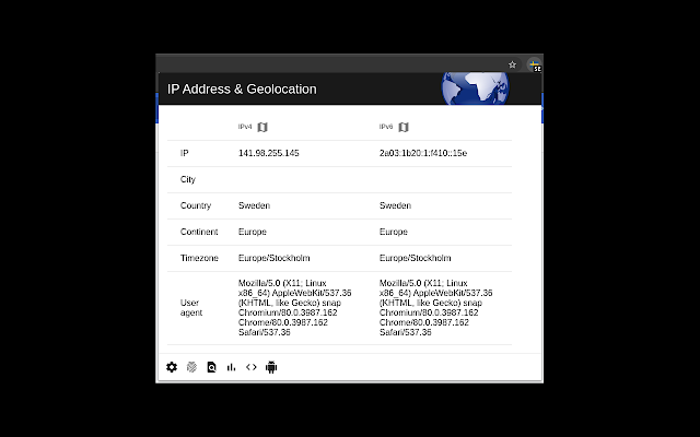 IP Address & Geolocation