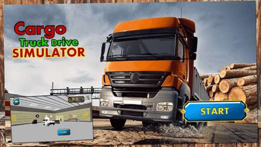 Cargo Truck Drive Simulator screenshot 1