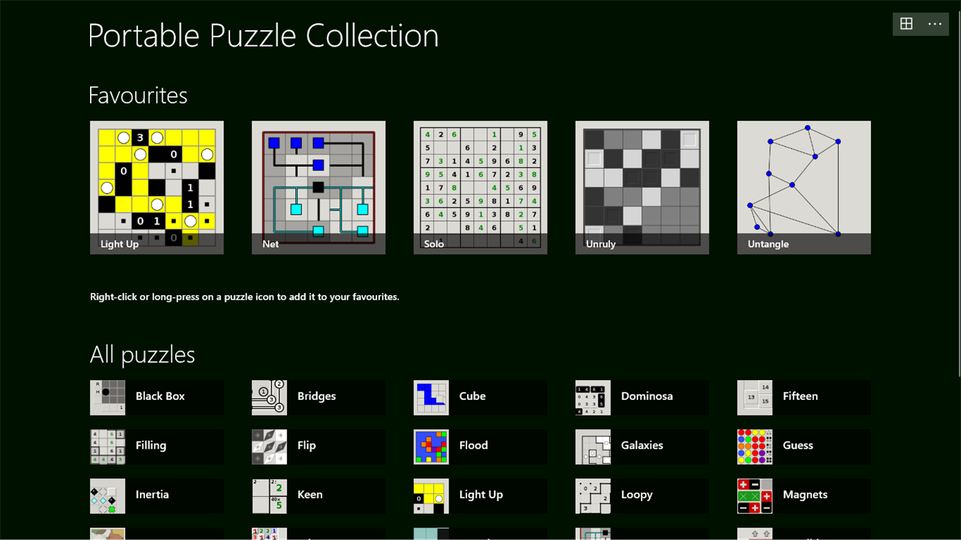 #1. Portable Puzzle Collection (Windows) 由: Lennard Sprong