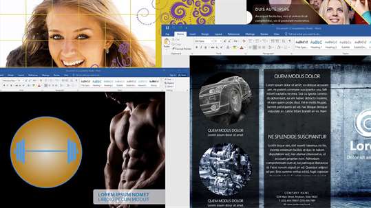 Templates for MS Word screenshot 2