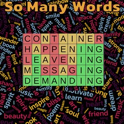 So Many Words