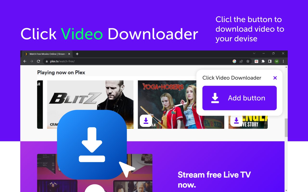 Video Downloader Button