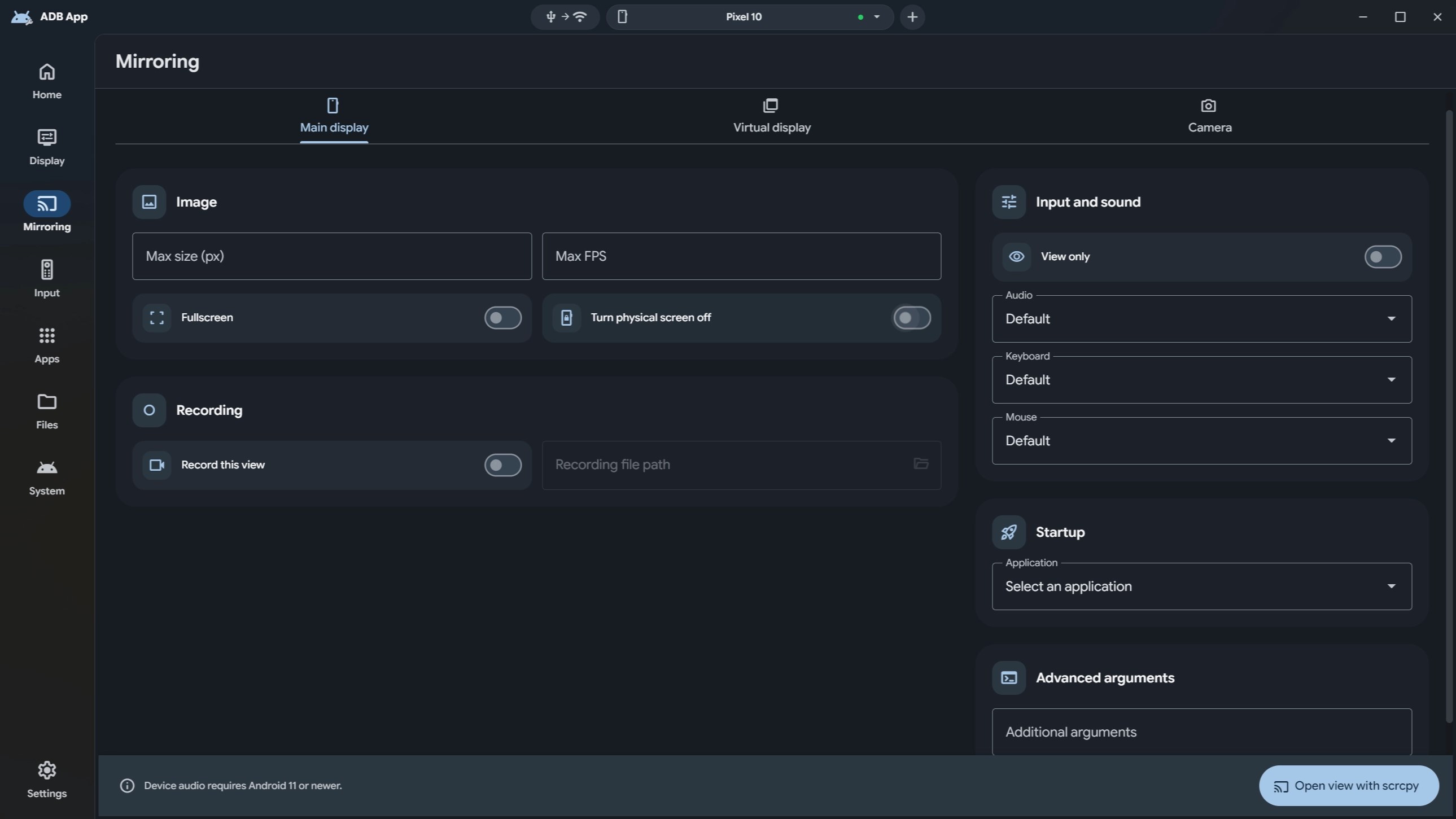ADB App screenshot