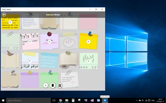 Как обновить sticky notes в windows 10