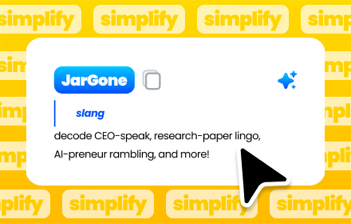 JarGone - AI Language and Grammar Simplifier