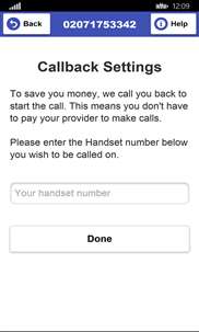 Callback - Flextel screenshot 3