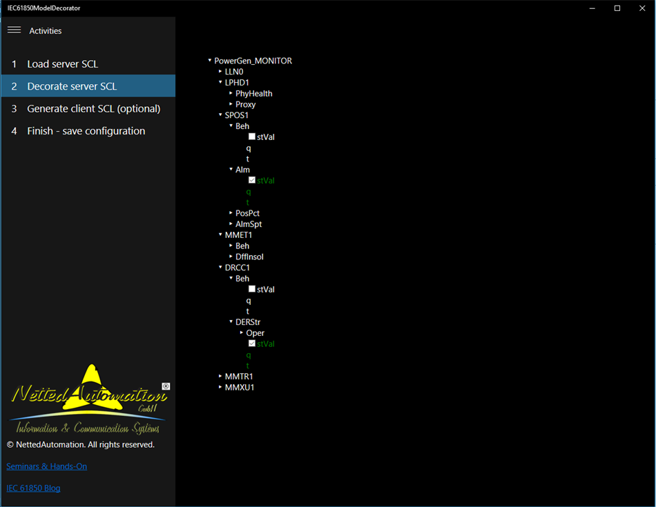 IEC61850ModelDecorator (Windows) 由: NettedAutomation